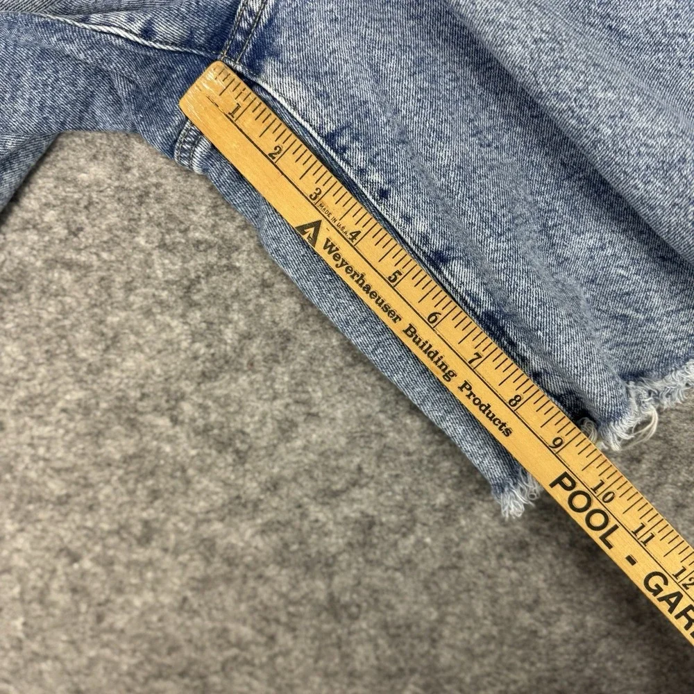 Lane Bryant Jean Shorts Signature Fit Mid Rise‎ Boyfriend Bermuda Plus Size 20